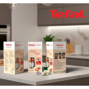چای ساز تفال گرم نگهدارنده مدل TF-124 همراه با صافی دمنوش 