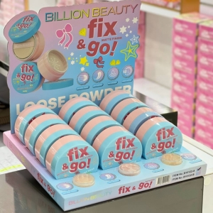 پودر فیکس آرایش بیلیون بیوتی مدل fix & go وزن 20 گرم شماره 02