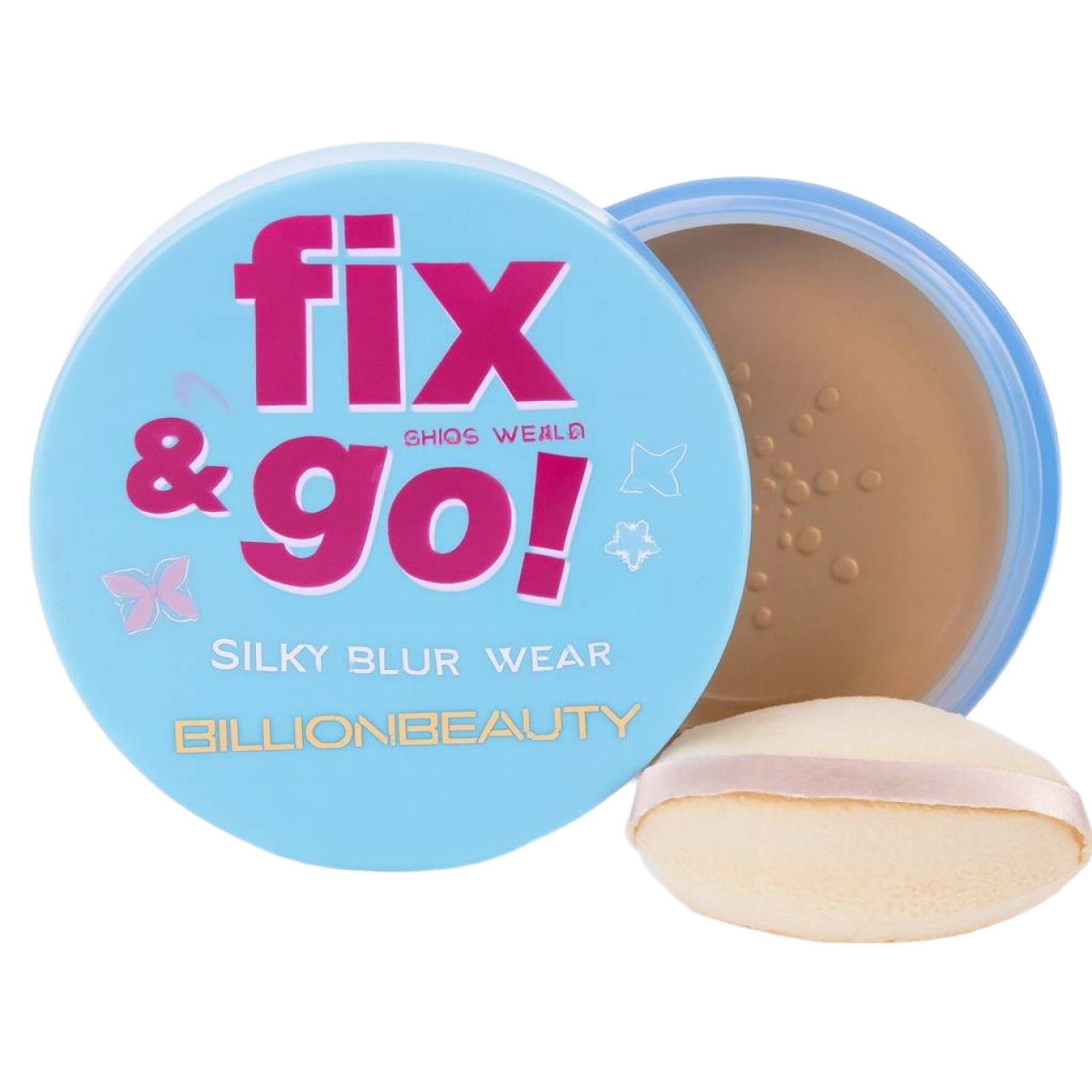 پودر فیکس آرایش بیلیون بیوتی مدل fix & go وزن 20 گرم شماره 01