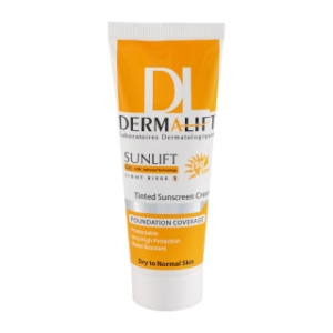 کرم ضد آفتاب رنگی شماره 01 درمالیفت با SPF50 مناسب پوست خشک حجم 40 میلی لیتر