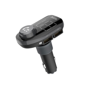 شارژر فندکی فست شارژ ماشین با قابلیت پخش موسیقی و تماس هوکو مدل E45
