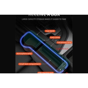 کنسول نظم‌دهنده داخل خودرو دارای پورت یواس‌بی مدل 2