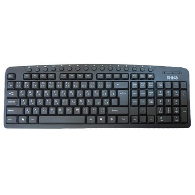 کیبورد با سیم رینو مدل KR-100 