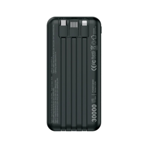 پاوربانک ایکس انرژی مدل X-834 22.5W ظرفیت 30000 میلی آمپر ساعت