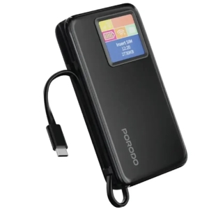 مودم جیبی و پاوربانک 10000 پرودو مدل POCKET ROUTER