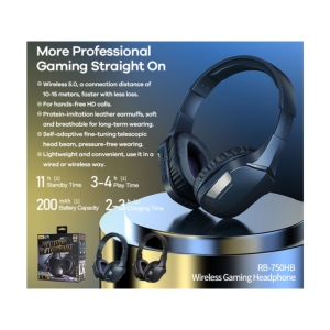 هدفون بلوتوث گیمینگ ریمکس مدل RB-750HB