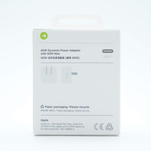 شارژر دیواری اپل 40 وات مدل Dynamic Power Adapter 