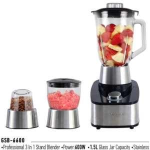 مخلوط کن 3 کاره گوسونیک مدل GSB-6600