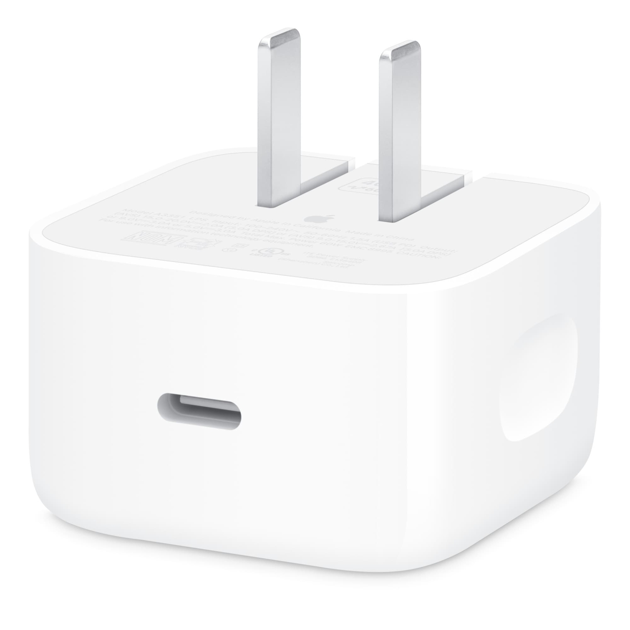 شارژر دیواری اپل 40 وات مدل Dynamic Power Adapter 