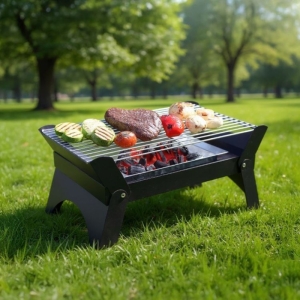 باربیکیو ذغالی گرین لاین مدل GBBQ3 تاشو 
