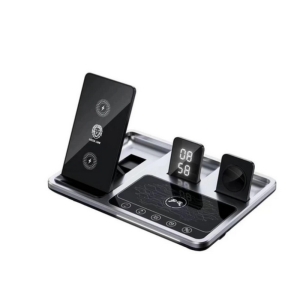 شارژر وایرلس چهار کاره گرین لاین مدل charging station
