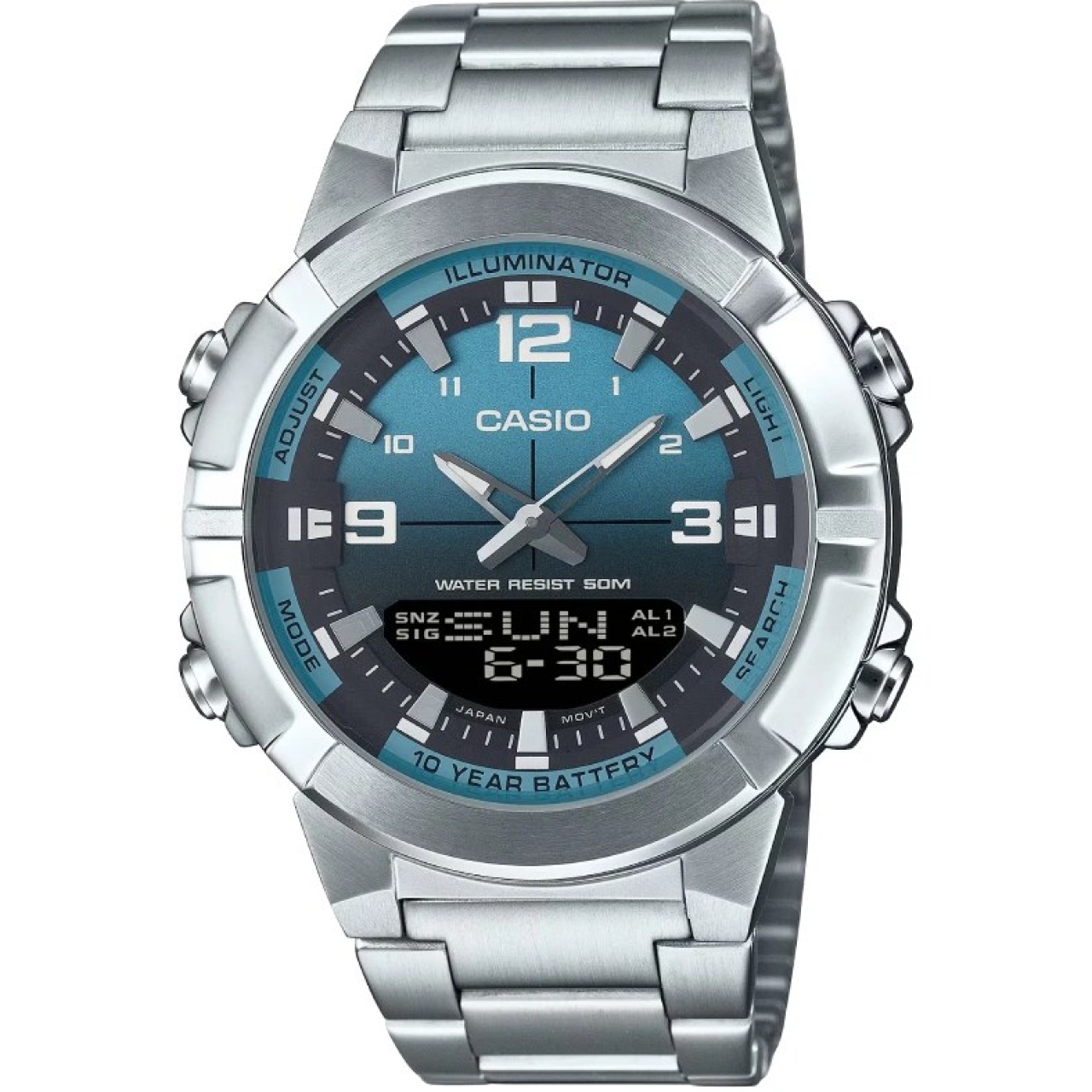 ساعت مردانه کاسیو مدل AMW-870DA-2A2VDF 