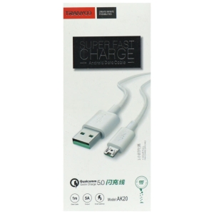 کابل تبدیل USB به microUSB ترانیو مدل AK20 طول ۱ متر