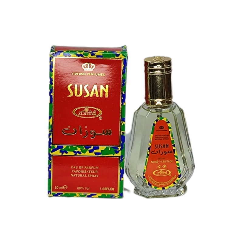 ادکلن زنانه الرحاب مدل سوزان حجم ۵۰ میل