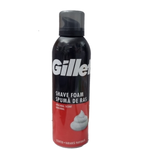 فوم اصلاح ریش ژیلت مدل Gilllett Orginal Scent حجم 200 میلی لیتر 