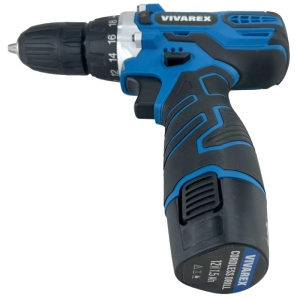 دریل پیچ گوشتی دو باطری ویوارکس همراه لوازم مدل VR12V_2A