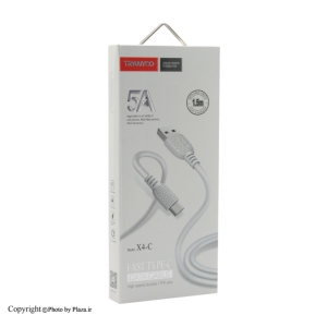 کابل تبدیل USB به MicroUSB ترانیو مدل X4-V8 طول 1 متر