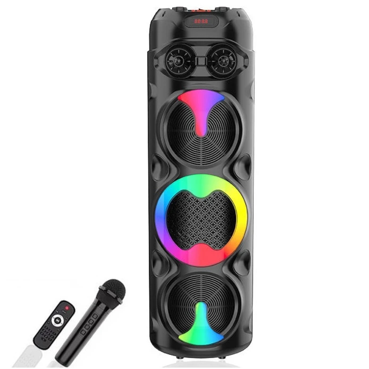 اسپیکر قابل حمل بلوتوی همراه با میکروفون و ریموت مدل ZQS 8309