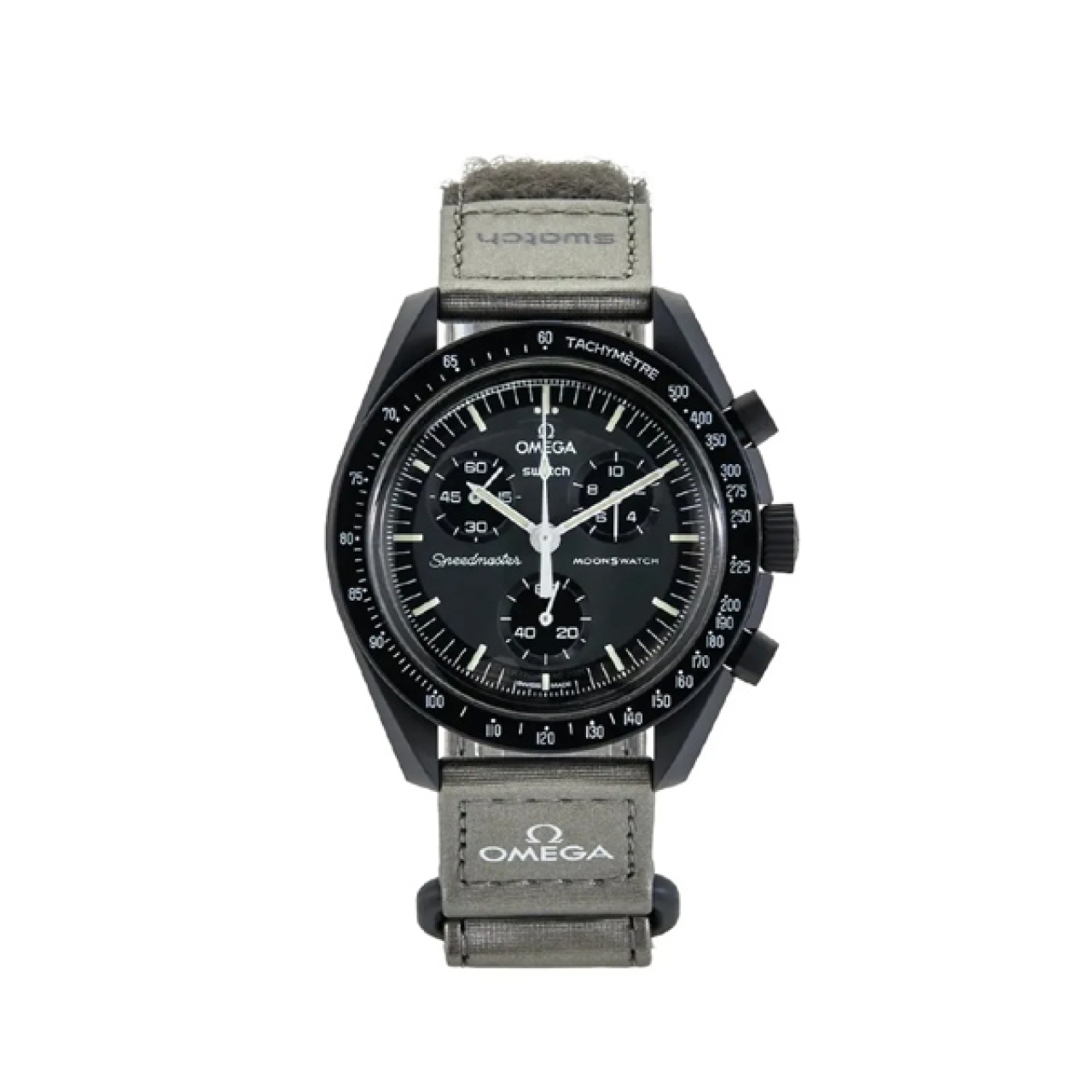 ساعت مچی عقربه‌ای مکانیکی مدل Swatch x Omega Bioceramic Moonswatch Mission to the Sun