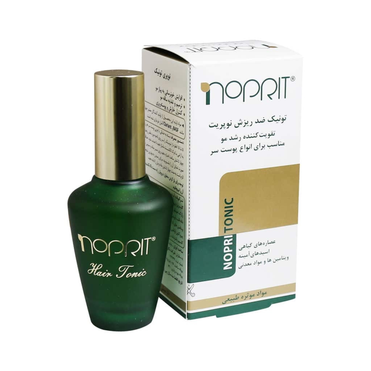 تونیک تقویتی مو نوپریت سری Natural Remedy مدل Nourshing And Repair حجم 30 میل