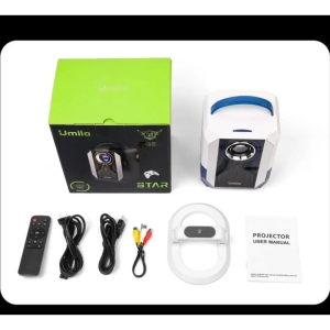 ویدئو پروژکتور یومیو مدل Q5 کیفیت تصویر Full HD قابل حمل ۴۳۲ لومن