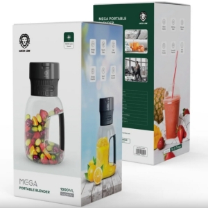 مخلوط کن شارژی قابل حمل 1000 میلی لیتر گرین لاین مدل GL-06B