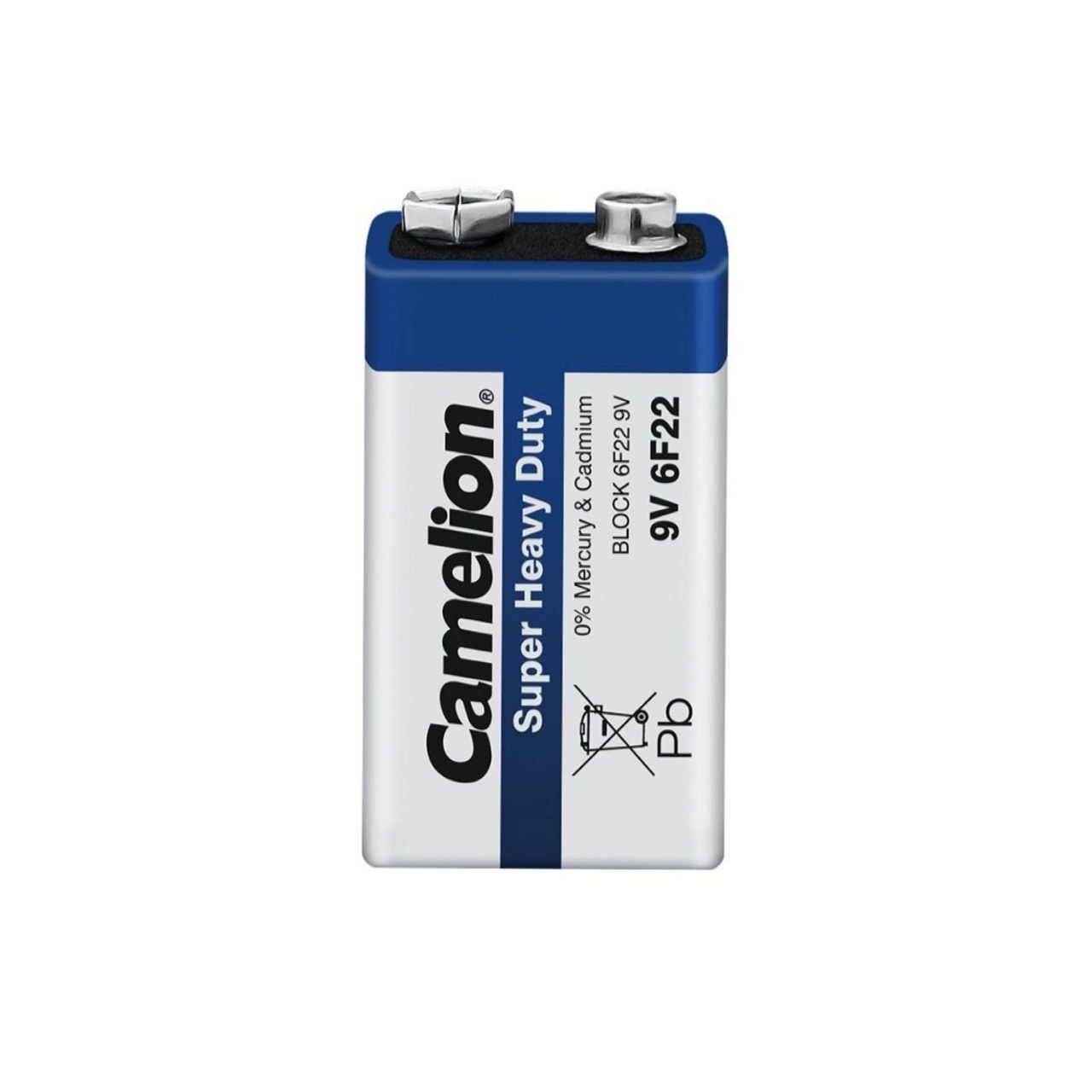 باتری کتابی سوپر انرژی کملیون مدل 6F22-SP1B بسته شیرینک 1 عددی