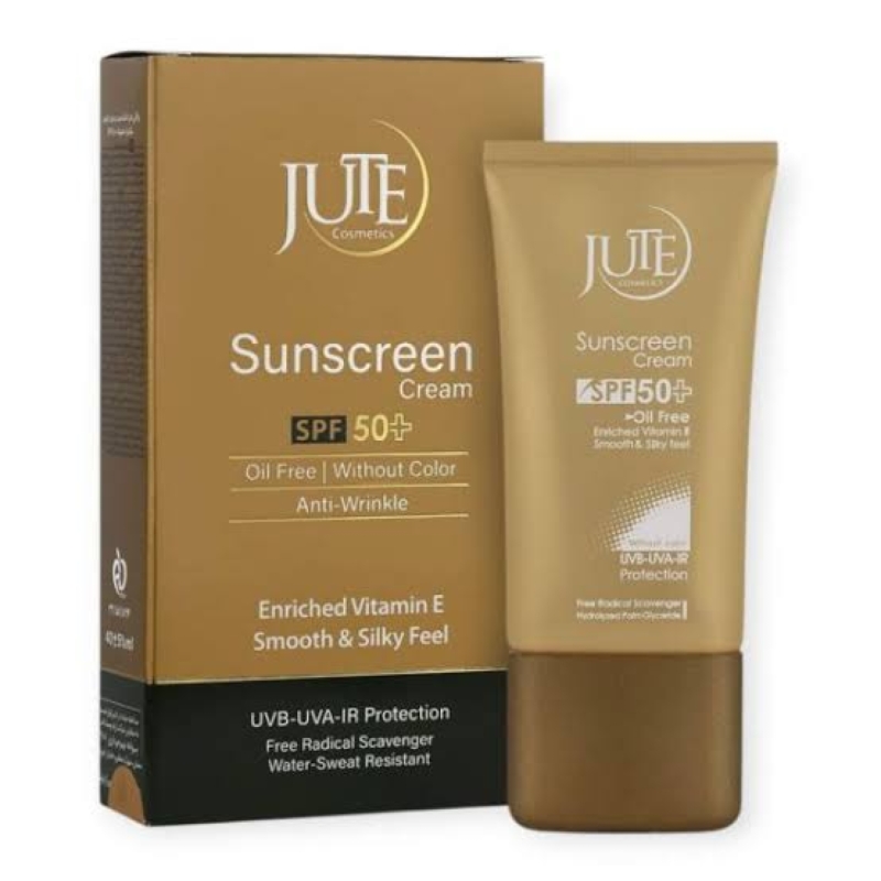 کرم ضد آفتاب ژوت بدون رنگ مناسب پوست چرب spf 50 حجم 45 میل 