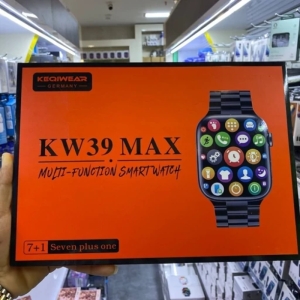 ساعت هوشمند KEQIWEAR مدل KW39MAX با نمایشگر OLED و ۷ بند