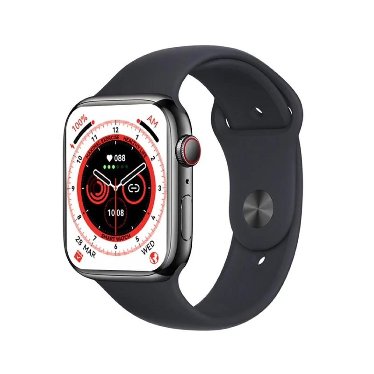 ساعت هوشمند KEQIWEAR مدل KW39MAX با نمایشگر OLED و ۷ بند