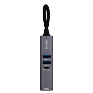 هاب 7 پورت USB-C هیسکا مدل HR-53