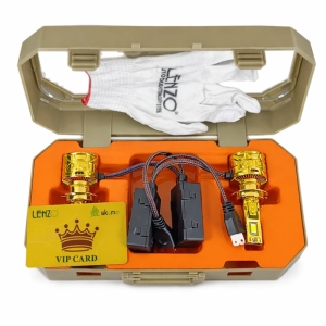 هدلایت خودرو لنزو مدل V125 PRO MAX پایه H1 بسته 2 عددی