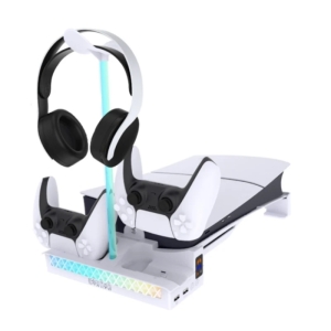 پایه افقی خنک کننده و شارژر چندمنظوره PS5 پی جیتک مدل GP 533S