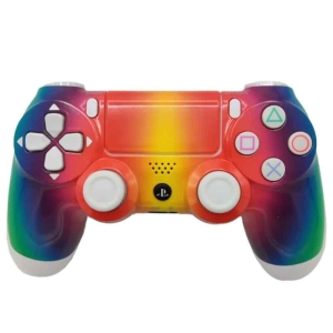 دسته بازی پلی استیشن 4 طرح رنگین کمان کد PS4D039