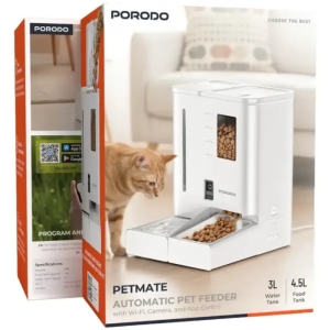 ظرف غذای هوشند حیوانات پرودو مدل Porodo PDFD035VWH