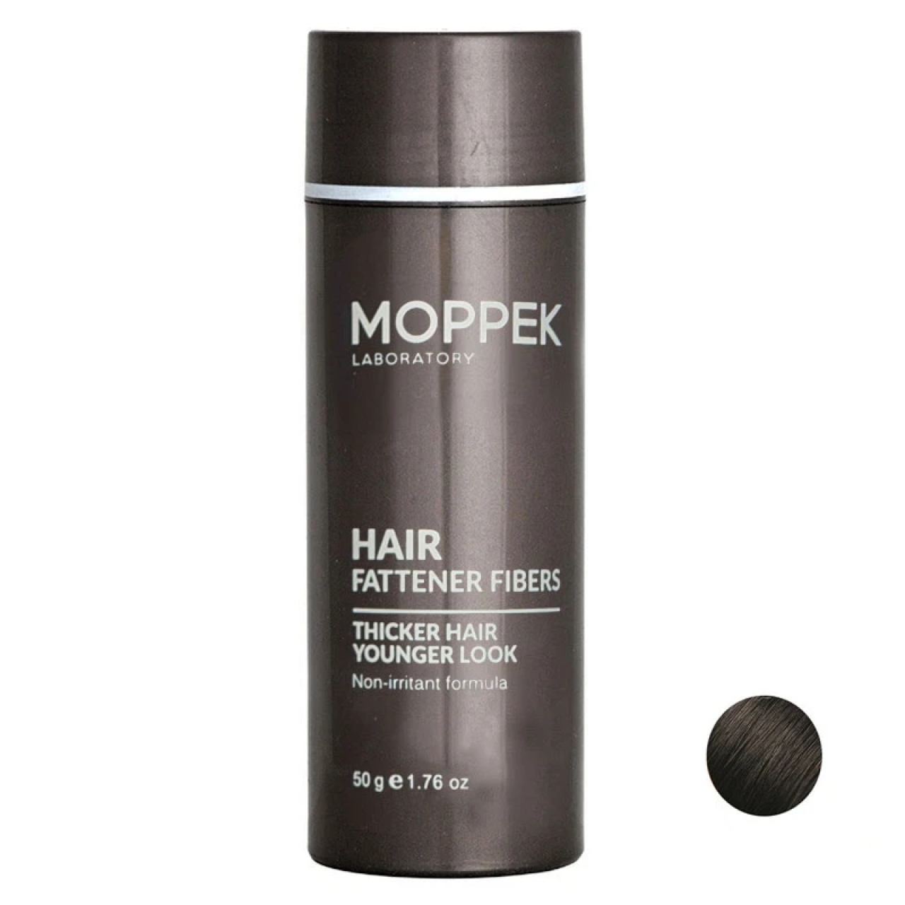 دودر پر پشت کننده مو موپک مدل dark brown مشکی حجم 50 میل 