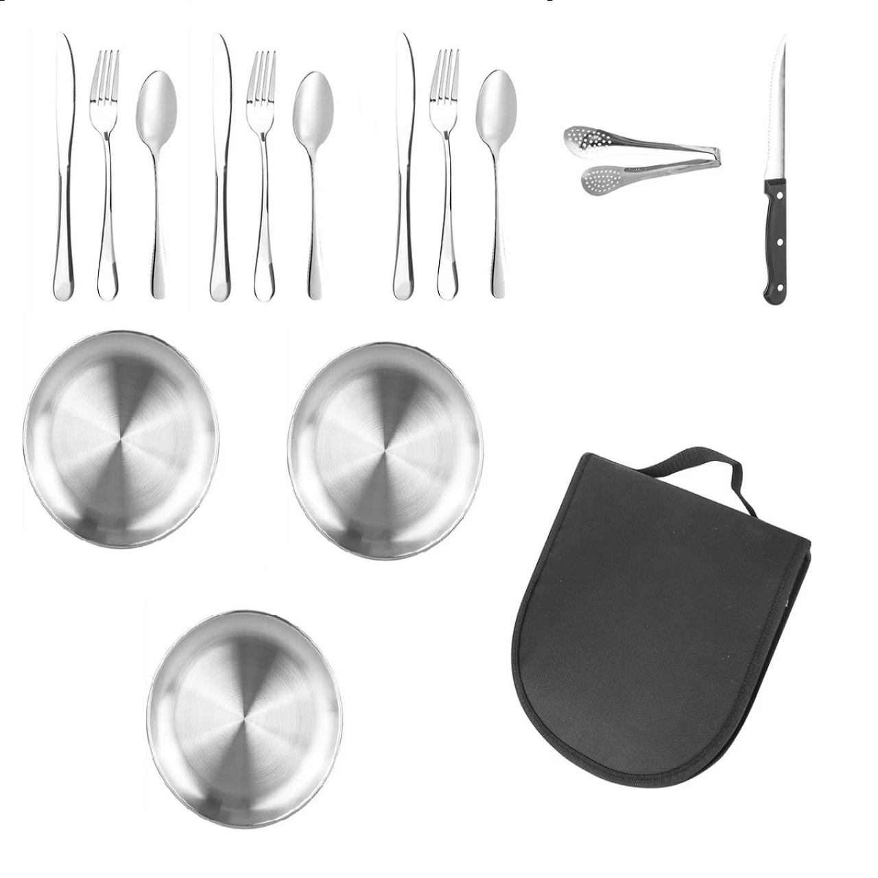  سرویس مسافرتی و پیک نیک استیل سه نفره