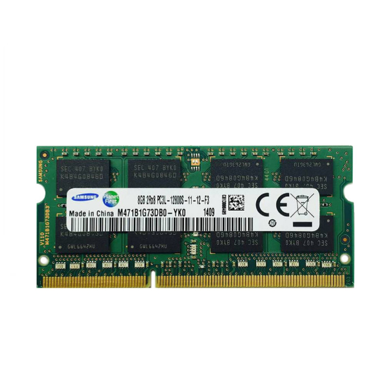 رم لپ‌تاپ سامسونگ DDR3 ظرفیت 8 گیگابایت
