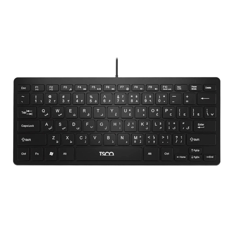 کیبورد با سیم تسکو مدل TK 8044
