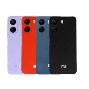 کاور سیلیکون اورجینال محافظ لنزدار مناسب برای گوشی موبایل Xiaomi Redmi 13C / Poco C65