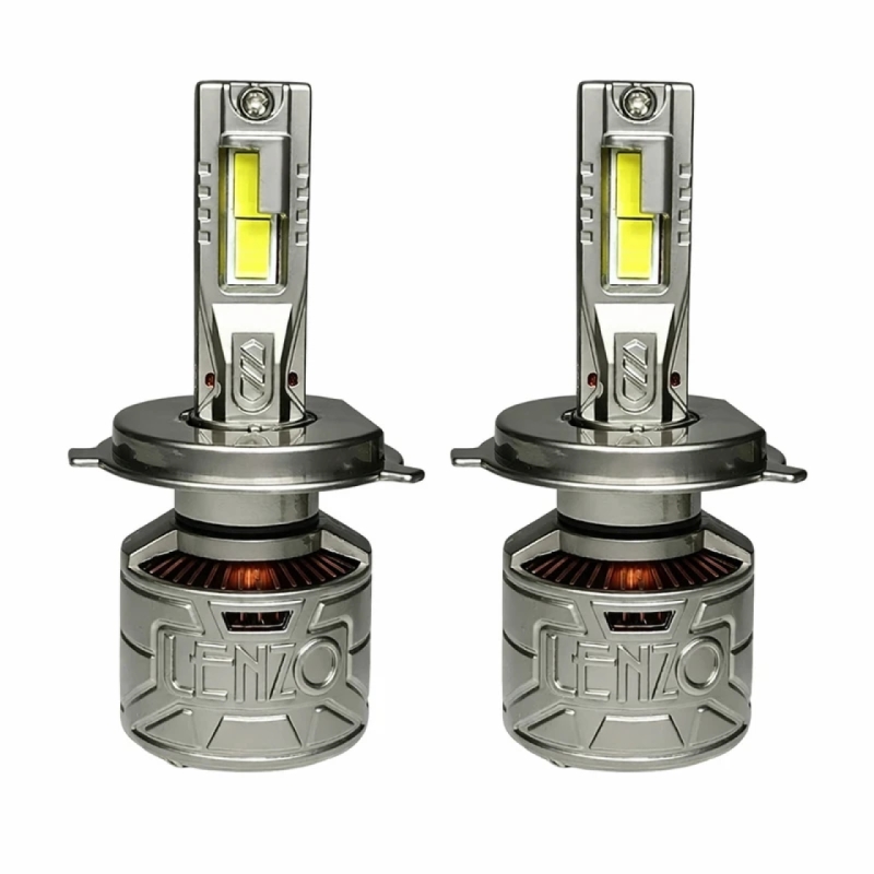 هدلایت خودرو لنزو مدل V125 PRO MAX پایه H4 بسته 2 عددی
