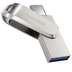  فلش مموری سن دیسک مدل Ultra Dual Drive Luxe ظرفیت 256 گیگابایت