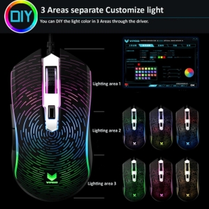 ماوس مخصوص بازی رپو مدل V25S