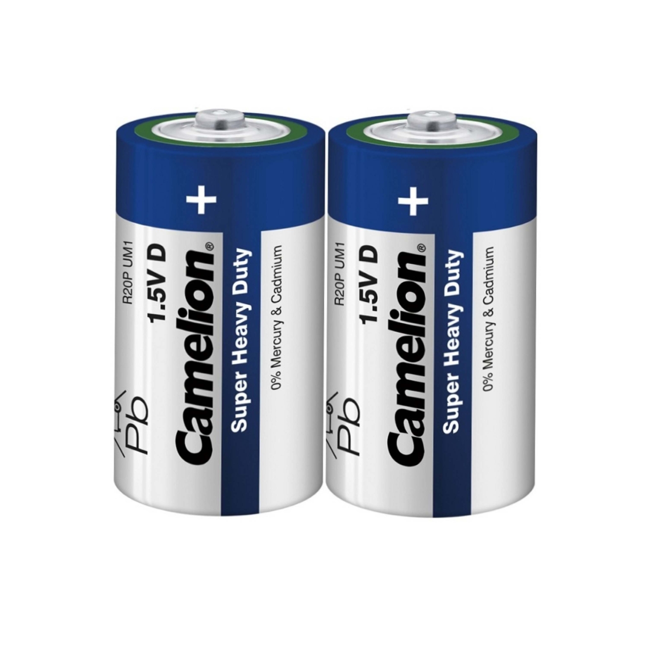 باتری بزرگ سوپر انرژی کملیون مدل R20P-SP2B بسته شیرینک 2 عددی