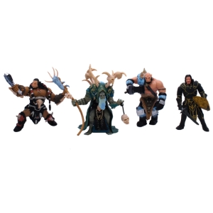 اکشن فیگور طرح Warcraft کد 001 بسته 4 عددی