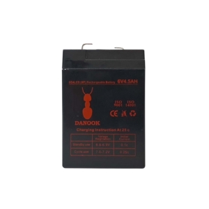 باتری UPS دانوک 6 ولت 4.5 آمپر مدل 6V4.5AH