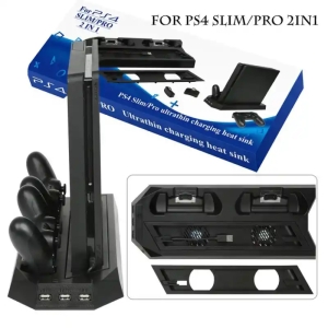  پایه خنک کننده و شارژر پلی استیشن 4  مدل YH-24