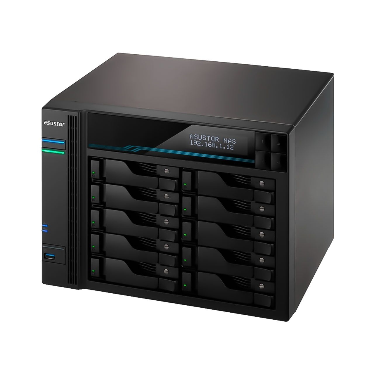 ذخیره ساز تحت شبکه ایسوستور مدل Asustor Lockerstor 10 Pro AS7110T