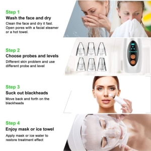 میکرودرم خانگی مولتی فانکشن مدل blackhead cleaner