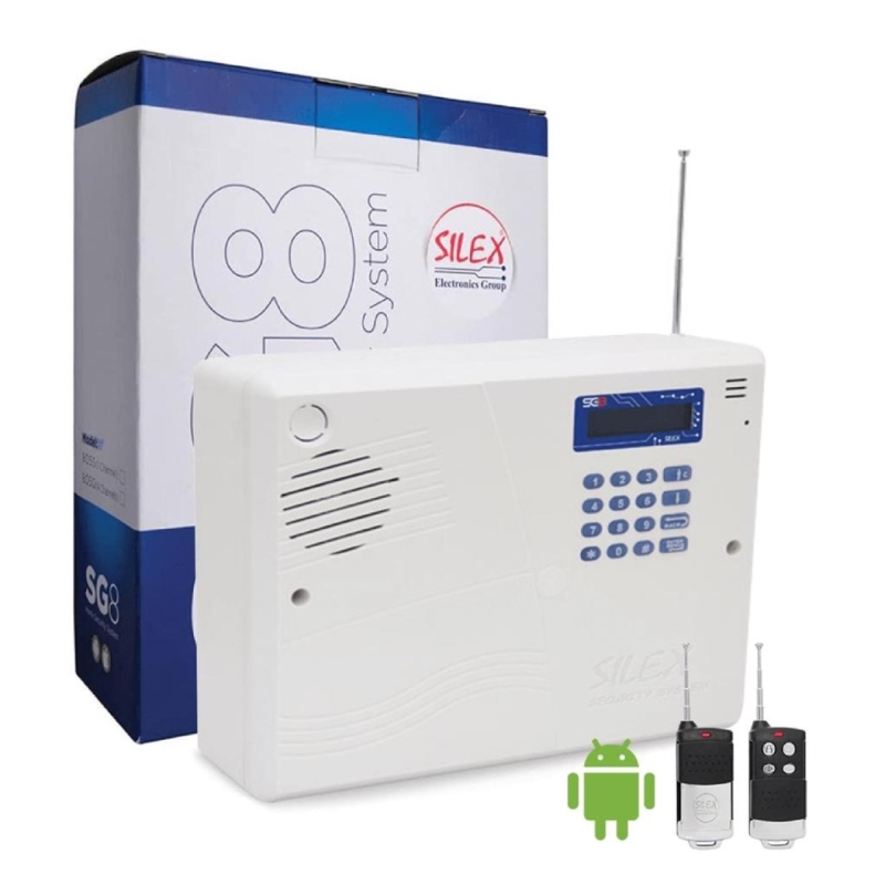 دزدگیر سیم کارتی سایلکس مدل SG8-805S